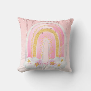 Personalisiertes Dekor mit MÄDCHENZIMMERN Glittery Kissen