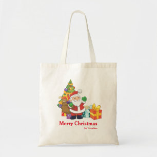 Personalisiertes dekoratives Weihnachtsmann-Weihna Tragetasche