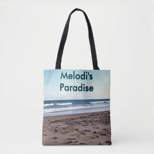 Personalisiertes Delray Beach Paradies Design Tasche