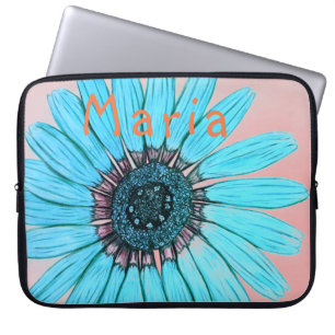Personalisiertes Design der schönen skizzierten Bl Laptopschutzhülle