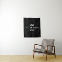 Personalisiertes Design für kleine schwarze Tapiss