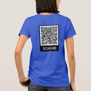Personalisiertes Design Ihres eigenen QR-Code-T - T-Shirt