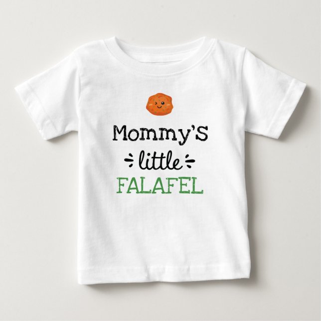 Personalisiertes Design | [Text] Kleine Falafel Baby T-shirt (Vorderseite)