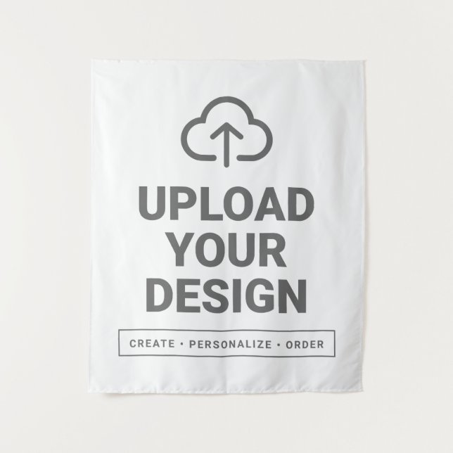 Personalisiertes Design Wandteppich (Vorderseite)