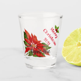 Personalisiertes Design Weihnachtsglas Schnapsglas