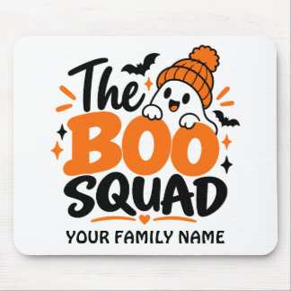 Personalisiertes Die Boo Squad Halloween-Mauspad Mousepad