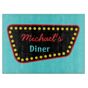 Personalisiertes Diner-Schild Schneidbrett Schneidebrett