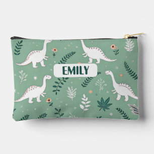 Personalisiertes Dinosaurier-Name-Etuikasten Zubehörtasche