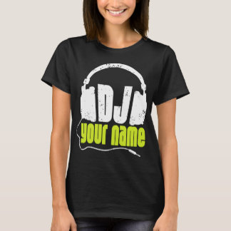 Personalisiertes DJ irgendeine T-Shirt