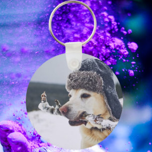 Personalisiertes Dog-Foto Schlüsselketten-Foto für Schlüsselanhänger