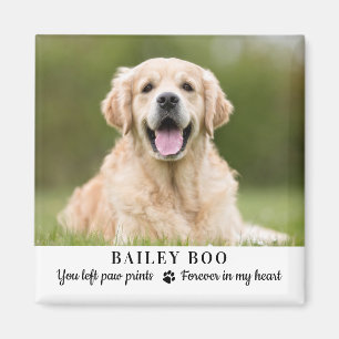 Personalisiertes Dog-Memorial-Geschenk Benutzerdef Magnet