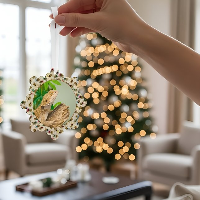 Personalisiertes Dracheninsektenmuster Ornament Karte (Von Creator hochgeladen)