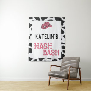 Personalisiertes Druckband für die Bash-Kuh Wandteppich
