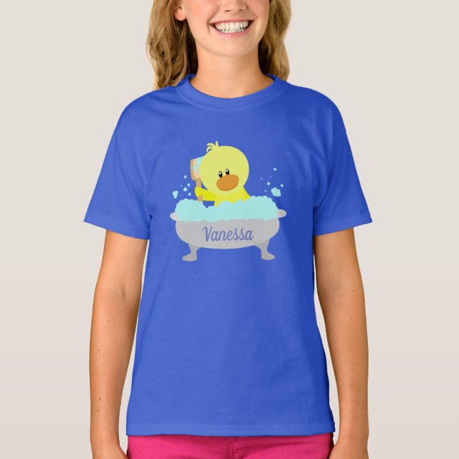 Personalisiertes Ducky GummiShirt T-Shirt (Vorderseite)