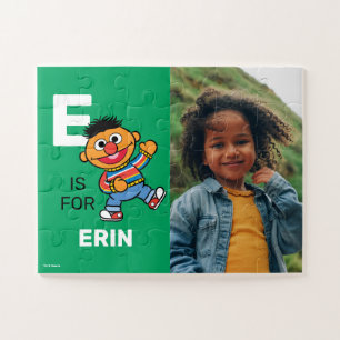 Personalisiertes E steht für Ernie Foto