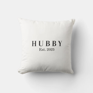 personalisiertes Ehemann-Jubiläums-Geschenk T-Shir Kissen