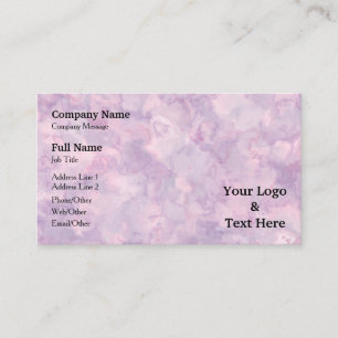 Personalisiertes Eigenes Logo & Text Visitenkarte