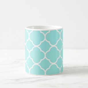 Personalisiertes Einfaches Elegantes Grünes Quatre Kaffeetasse