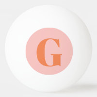 Personalisiertes einfaches fettes Monogramm Rosa u