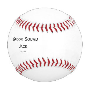 personalisiertes einfaches Monogramm mit Ihrem Nam Baseball