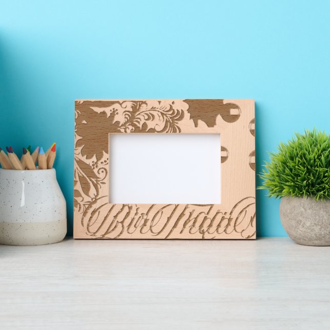 Personalisiertes eingraviertes Bild, Foto "Frame S Geätzte Rahmen (Vorderseite)