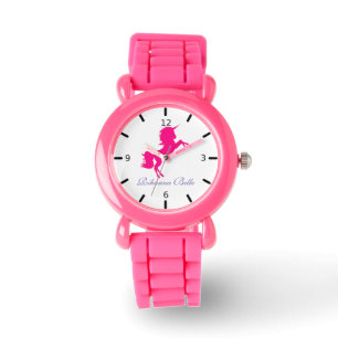 Personalisiertes Einhorn Armbanduhr