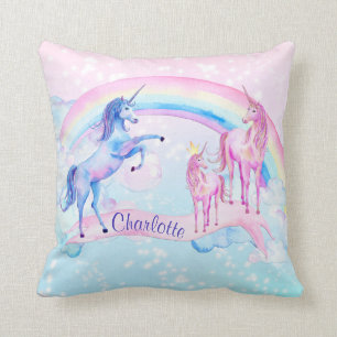 Personalisiertes Einhornkissen Kissen