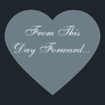 Personalisiertes Einladungshaus Herz-Aufkleber<br><div class="desc">Colour Matching Cadet Siegel für Hochzeitskadetten und Weiß - Verlobte Paare fragen sich oft: Was ist heutzutage bei Hochzeitsaufklebern beliebt? Diese exquisiten und wählbaren Einladungs-Sticker für Hochzeitskadett und Weiß sind für Hochzeitspostkarten und verschiedene Hochzeitsaufkleber konzipiert. Hübsches Hochzeitskadett und weiße Einladungen - Personalisierte Einladung zum Hochzeitsfeiern mit Stationery Set.</div>