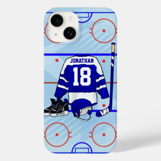 Personalisiertes Eishockey-Design Case-Mate iPhone 14 Hülle