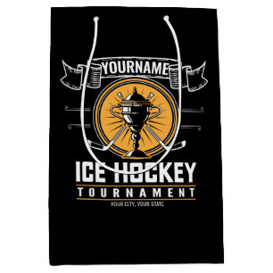 Personalisiertes Eishockeyspiel Mittlere Geschenktüte