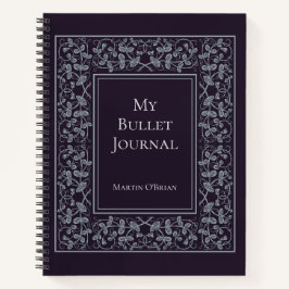 Personalisiertes Elegant Bullet Journal Notizbuch