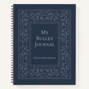 Personalisiertes Elegant Bullet Journal Notizbuch
