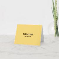 Personalisiertes Elegant Willkommen im Team