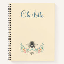 Personalisiertes elegantes Bienenstrom-Notebook