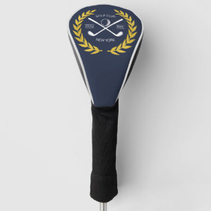Personalisiertes Elegantes Golf Club Logo Headcover