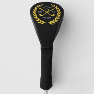 Personalisiertes Elegantes Golf Club Logo Headcover