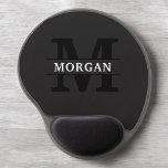 Personalisiertes elegantes Monogramm und Name Gel Mousepad<br><div class="desc">Mit diesem personalisierten Monogramm und Namensprodukt fügen Sie Ihren Alltagsessentiellen eine Touch Eleganz hinzu. Mit einem raffinierten Design und individuell anpassbaren Details verbindet es Eleganz und Funktionalität. Ob für den persönlichen Gebrauch oder als nachdenkliches Geschenk, dieser Artikel zeigt ein stilvolles Monogramm und Ihren gewählten Namen, sodass es einzigartig Ihnen. Ideal...</div>