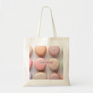 Personalisiertes Elegantes Pastell-Macaron Tragetasche
