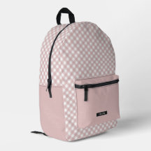 Personalisiertes elegantes, rosa Kariertes Muster