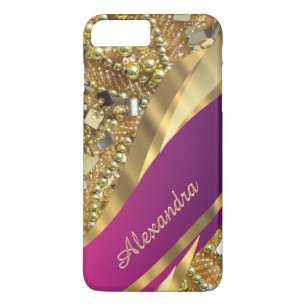 Personalisiertes, elegantes Rosa und goldenes Gelb title_seo2