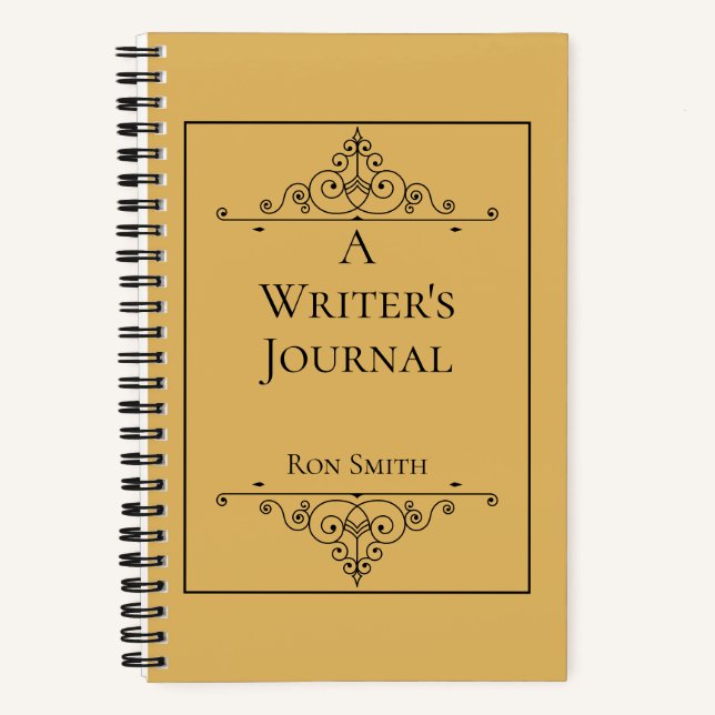 Personalisiertes elegantes Schreibjournal für Auto Notizbuch (Vorderseite)
