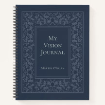 Personalisiertes elegantes Vision Journal