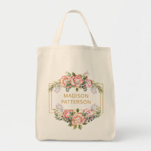 Personalisiertes Elegantes Watercolor Florenz Tragetasche