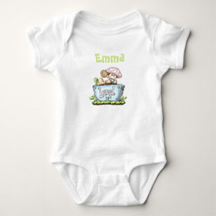 Personalisiertes Emma Level Up Baby Bodysuit Strampler