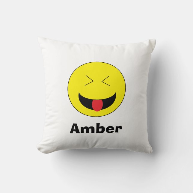Personalisiertes Emoji Kissen (Vorderseite)