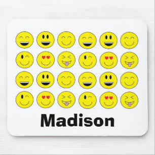 Personalisiertes Emojis Mousepad