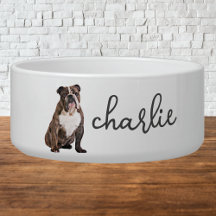 Personalisiertes Englisch Bulldog Food