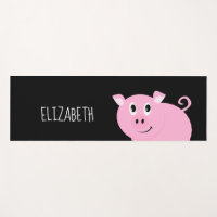 Personalisiertes entzückendes Schwein-Spaß-Tier