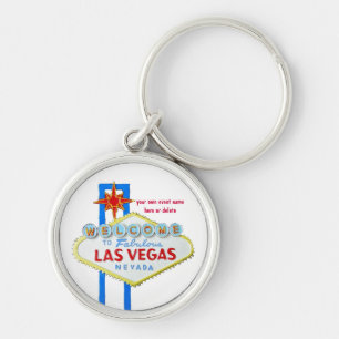 Personalisiertes Ereignis Las Vegas Schlüsselanhänger