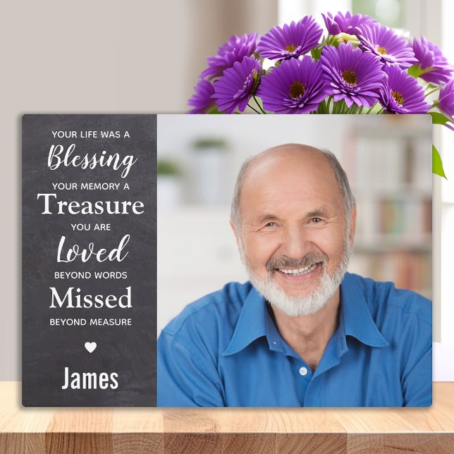 Personalisiertes Erinnerungsgesichtsames Foto Fotoplatte (Von Creator hochgeladen)